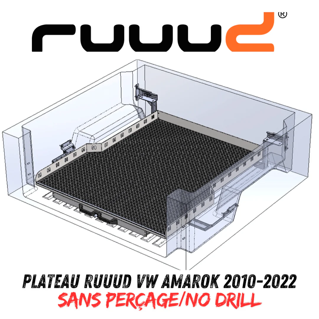 Plateau Coulissant RUUUD VW Amarok 2010-2022 Double Cab - Image 19