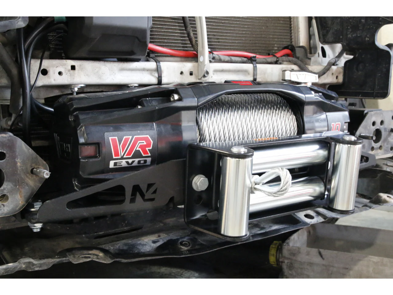 Platine de treuil intégrée au pare-chocs d'origine pour Toyota Hilux Vigo N4-Offroad - Image 4