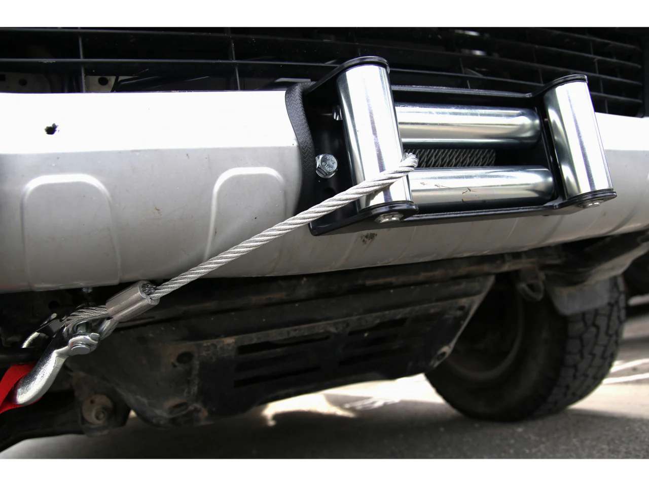 Platine de treuil intégrée au pare-chocs d'origine pour Toyota Hilux Vigo N4-Offroad - Image 7