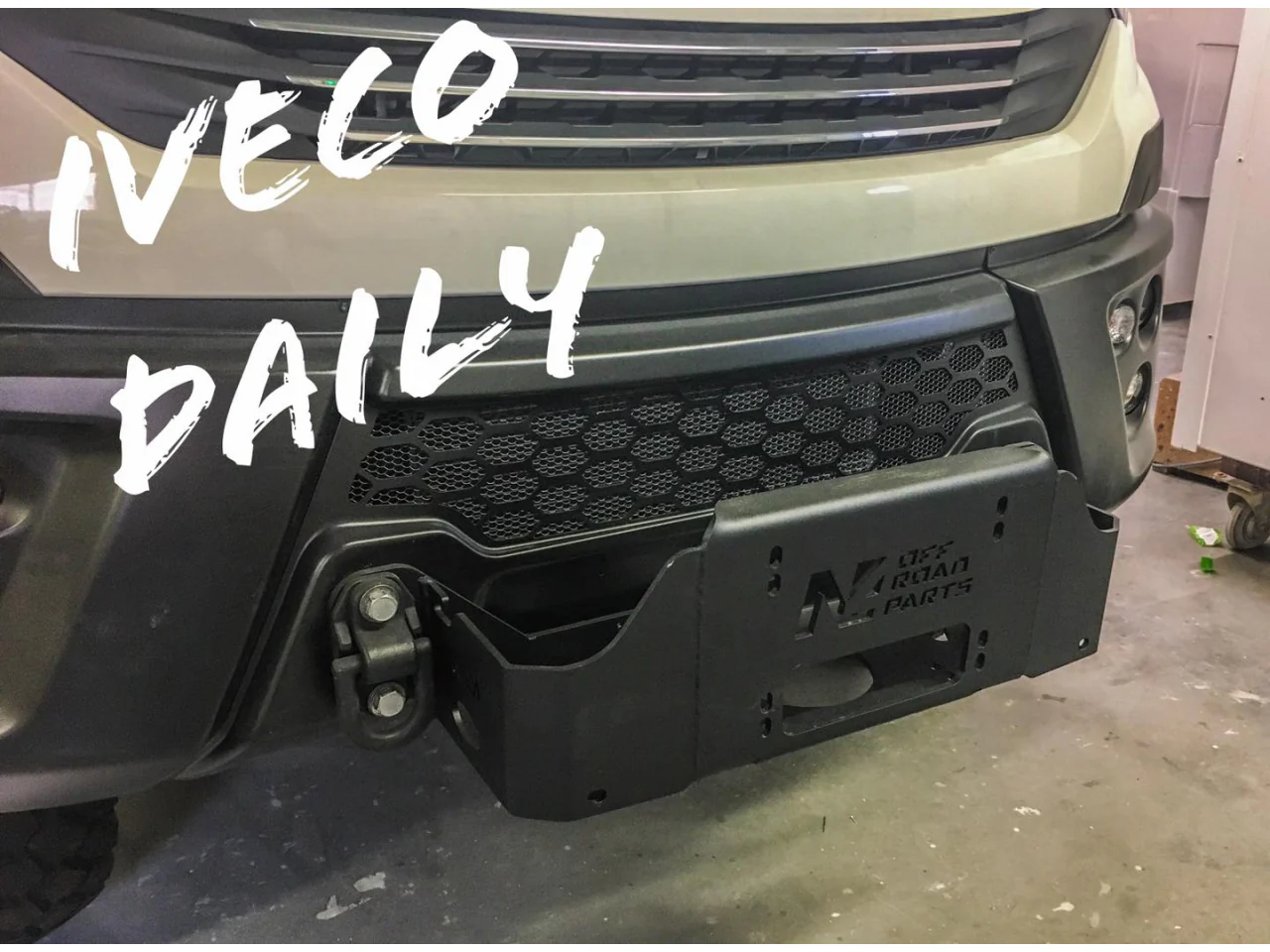 Platine de treuil pour Iveco Daily 4x4 III ph 2 - compatible treuils électriques 4-8 Tonnes N4-Offroad - Image 2