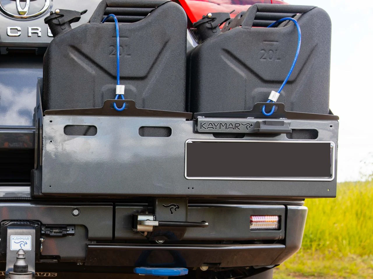 Porte Jerrycan Double Kaymar pour Toyota LC300 – Gauche ou Droite - Image 2
