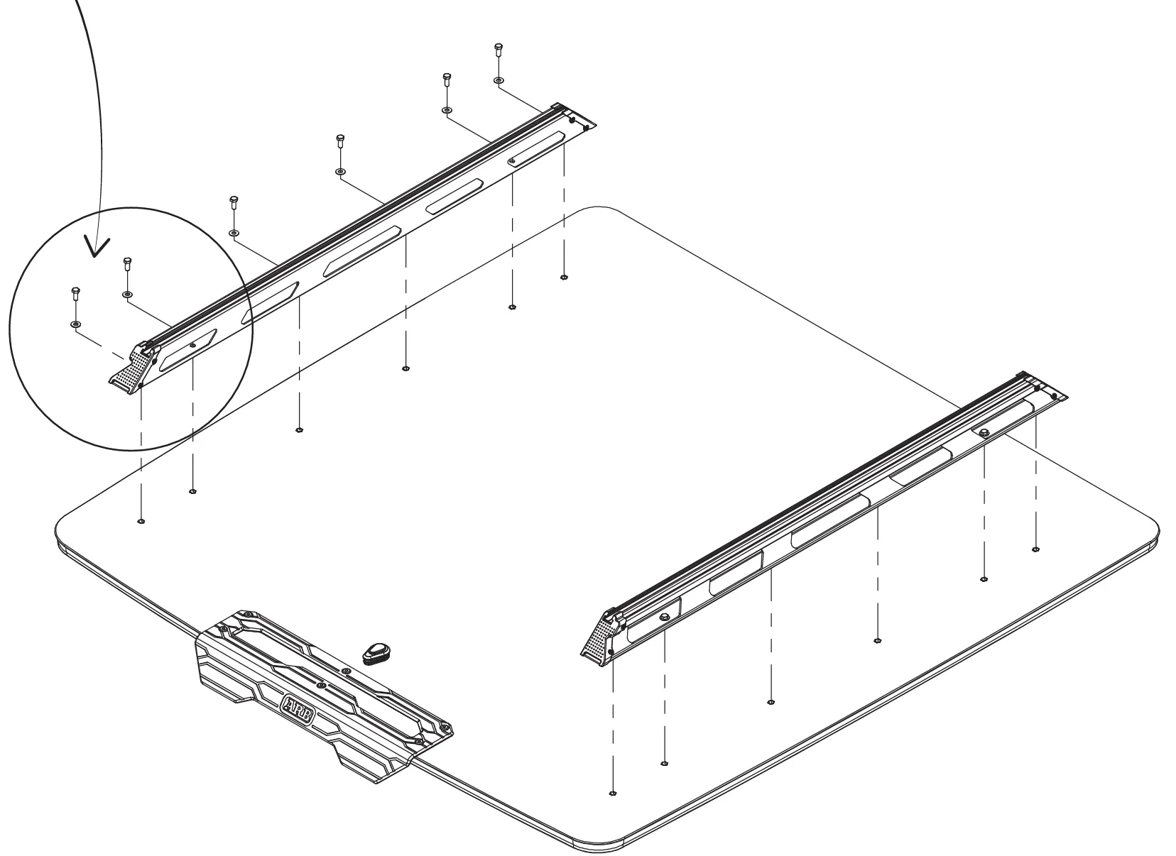 Premium Rails pour Hardlid ARB Modele Basique - Optionnel - Image 2