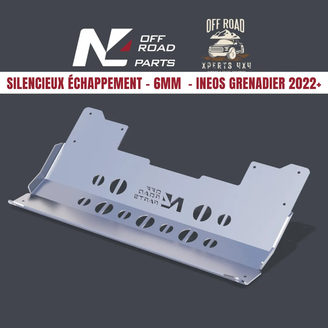Protection Complète Ineos Grenadier 2022+ N4 Offroad - Pack Blindages Aluminium - Image 10