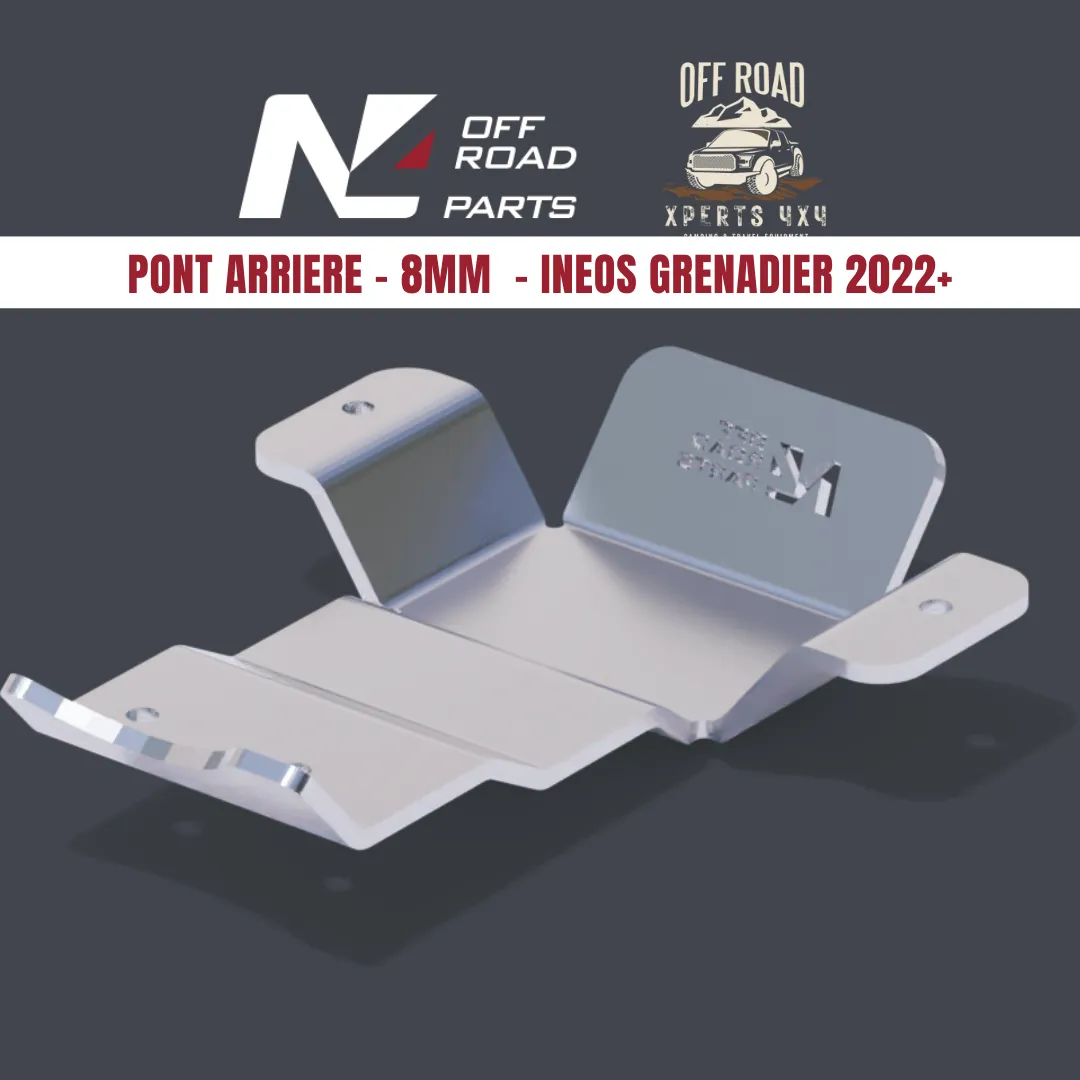 Protection Complète Ineos Grenadier 2022+ N4 Offroad - Pack Blindages Aluminium - Image 6