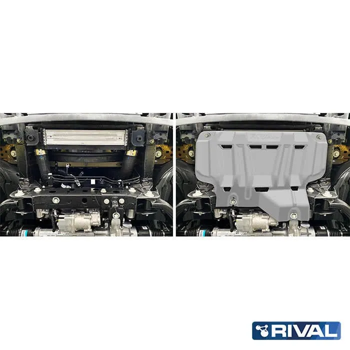 Protection Inferieure Ford Ranger 2023+ | Radiateur | RIVAL 4x4 - Image 3