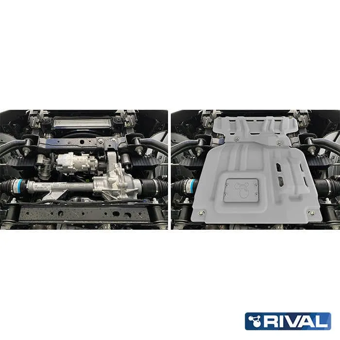 Protection Inferieure Ford Ranger/Raptor 2023+ | Frontal - Moteur | RIVAL 4x4 - Image 3