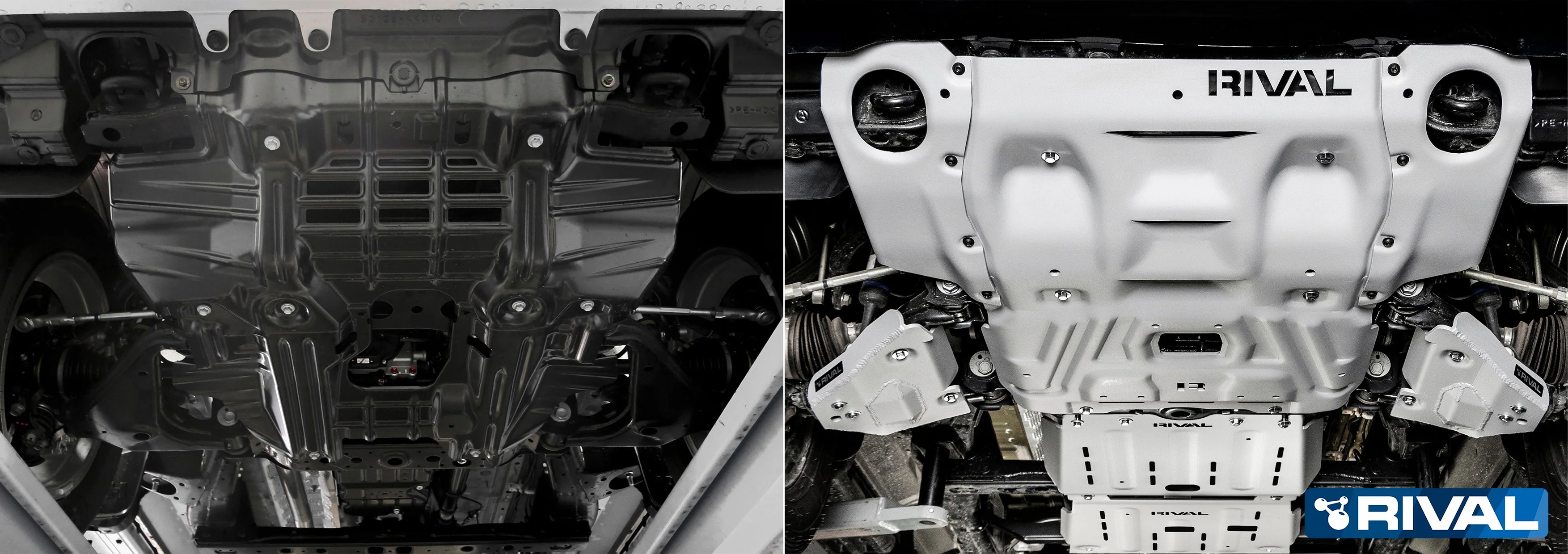 Protection Moteur/Radiateur - Toyota Hilux REVO 2016-Présent - Rival4x4 - Aluminium 6mm - Image 3