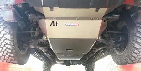 Protections Inférieures | ALMONT 4WD | Suzuki Jimny 1998-2017 - Duralumin - Image 2
