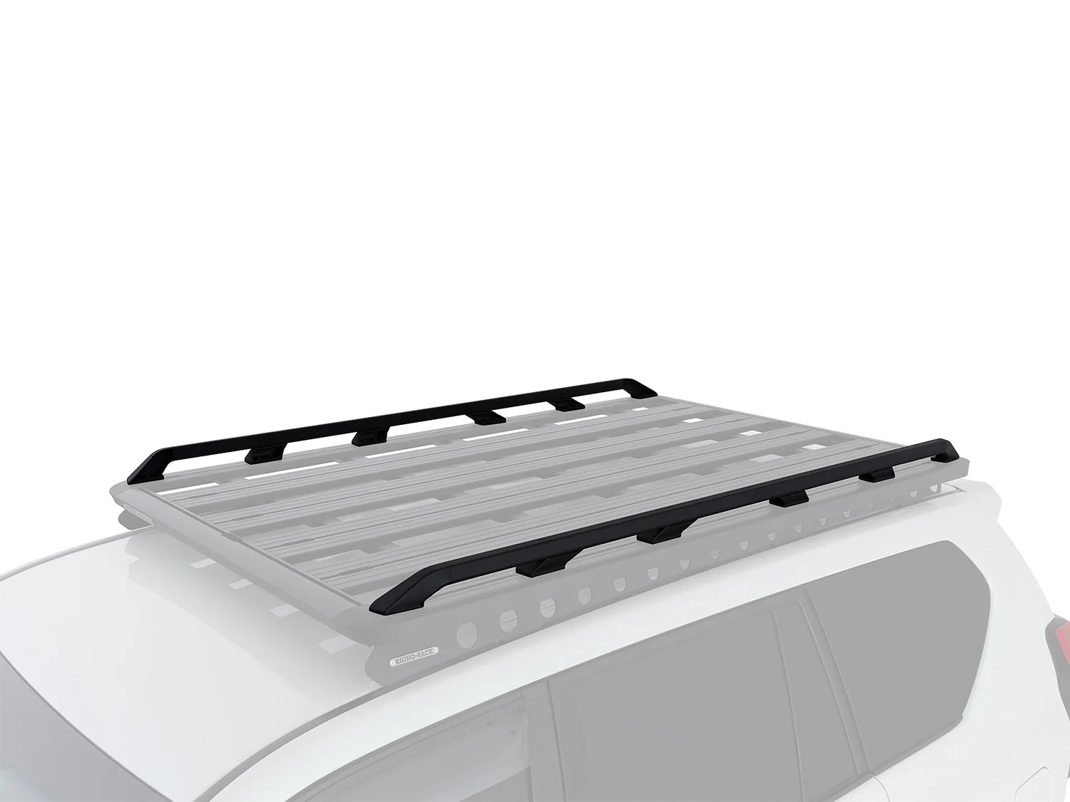 Rails latéraux 2100mm pour galerie Pioneer 6 - RHINO-RACK - Image 2