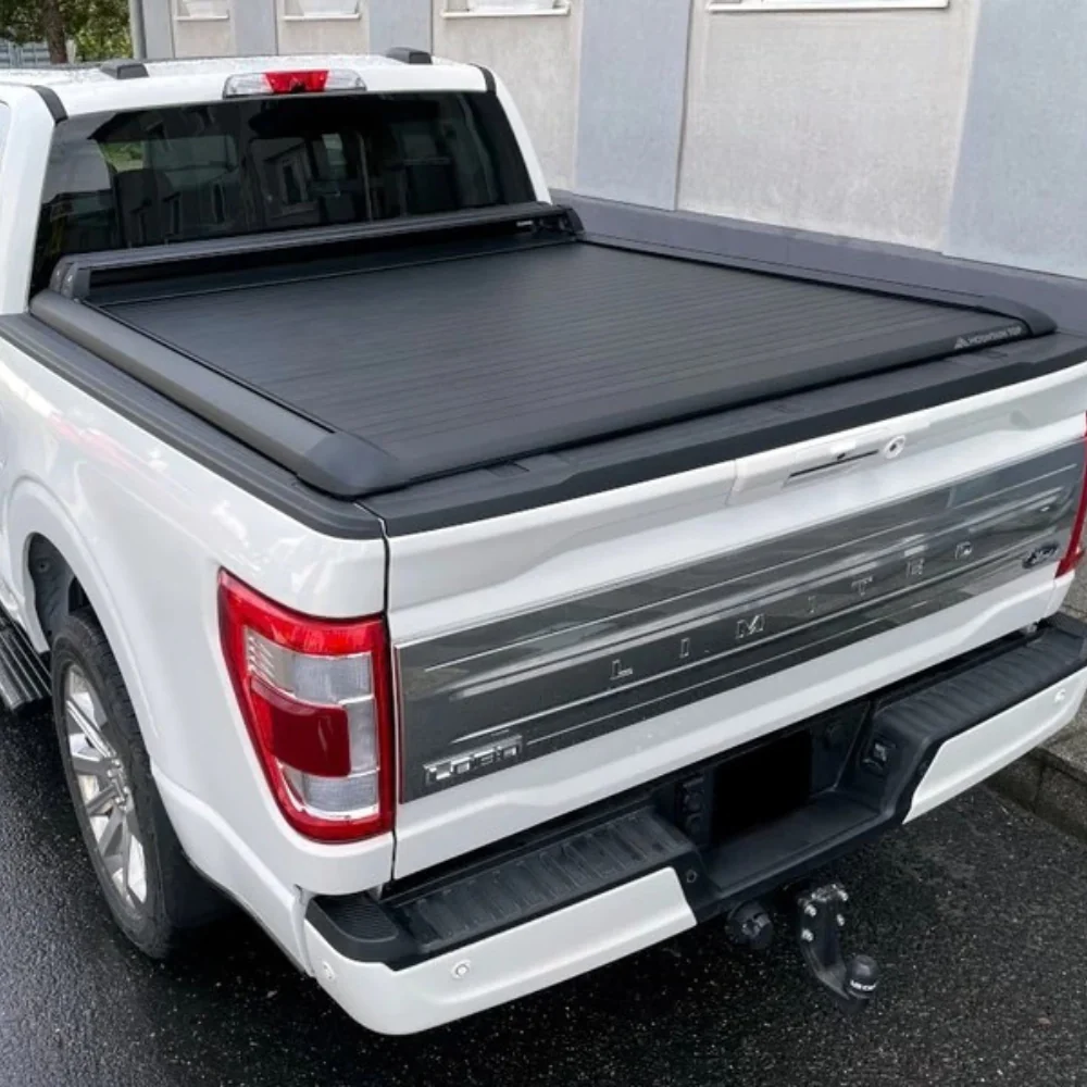 Rideau de Benne RealTruck Mountain Top EVOm Manuel Ford F-150 5.5ft 2015+ | Noir - Image 2