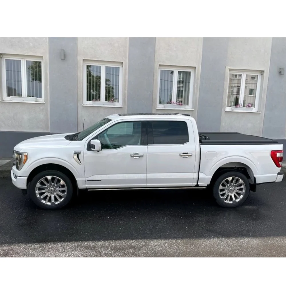 Rideau de Benne RealTruck Mountain Top EVOm Manuel Ford F-150 5.5ft 2015+ | Noir - Image 6
