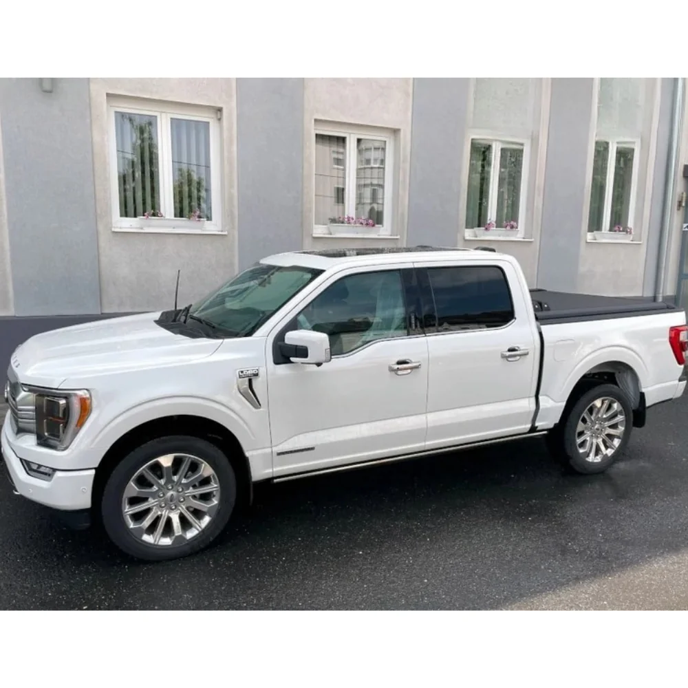 Rideau de Benne RealTruck Mountain Top EVOm Manuel Ford F-150 5.5ft 2015+ | Noir - Image 7
