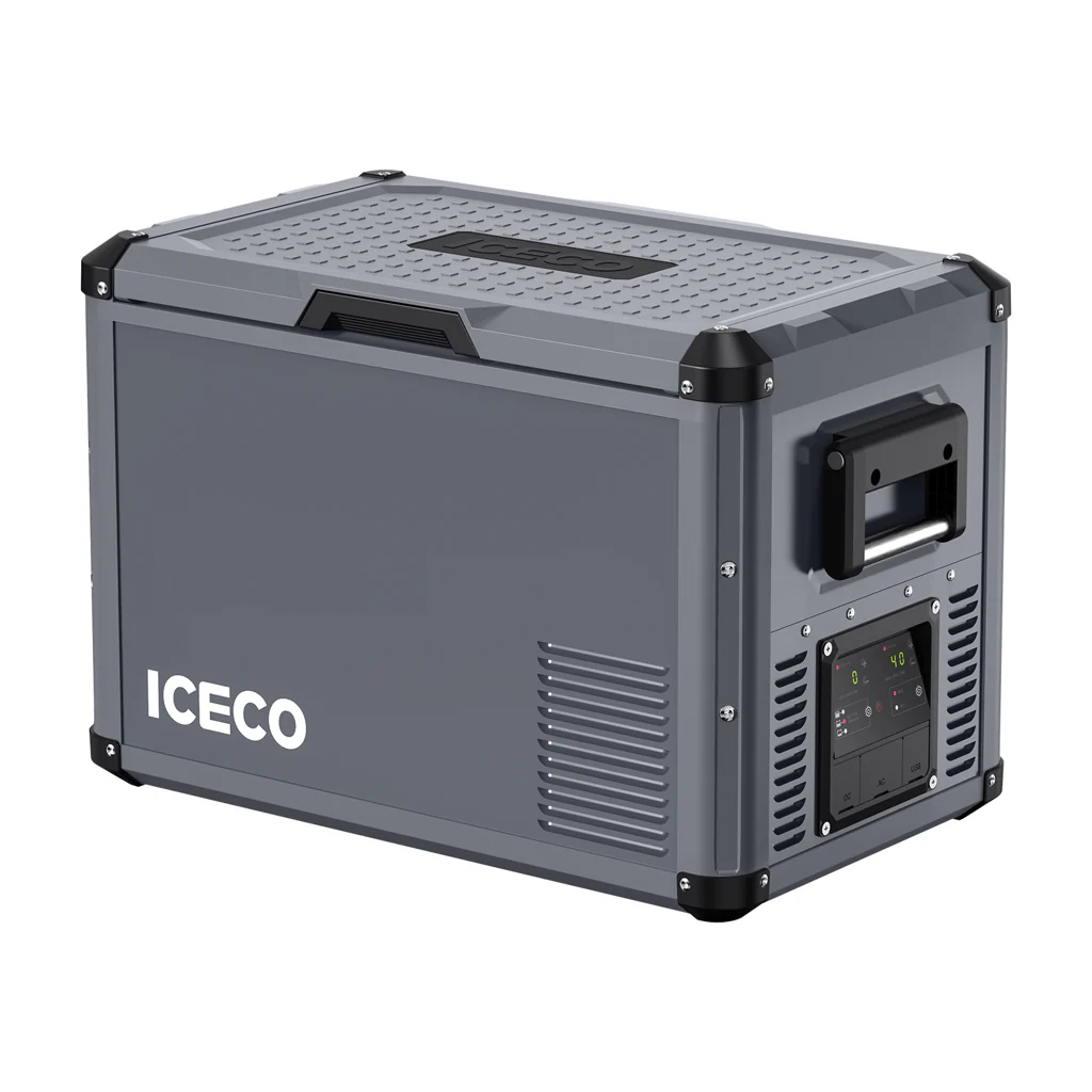 Refrigerateur/Congelateur ICECO 45L Double Compartiments - Gris