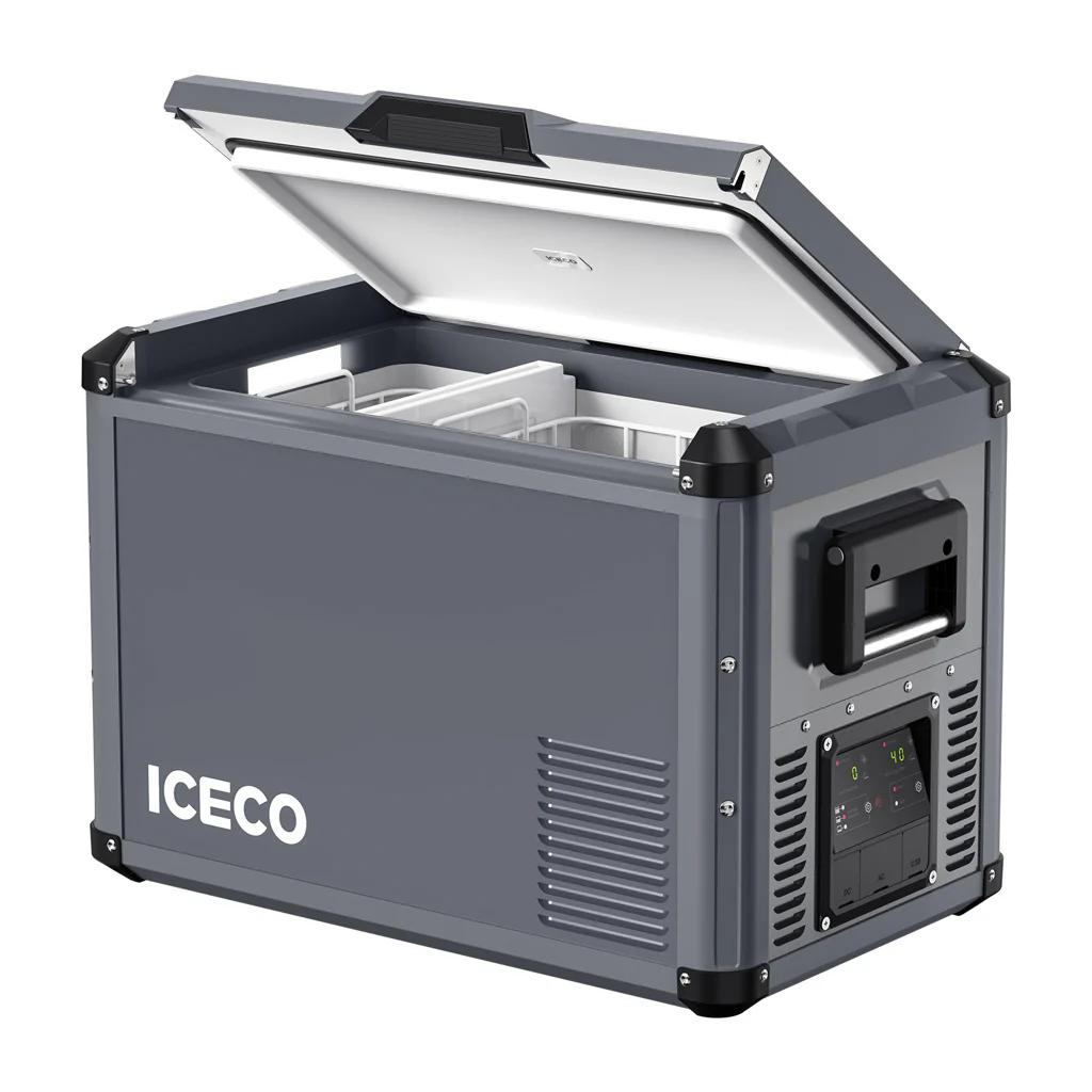Refrigerateur/Congelateur ICECO 45L Double Compartiments - Gris - Image 3