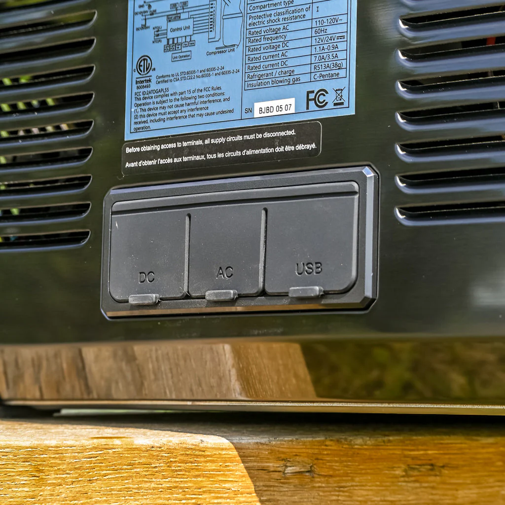 Refrigerateur/Congelateur ICECO 55L Double Compartiments - Noir - Image 14