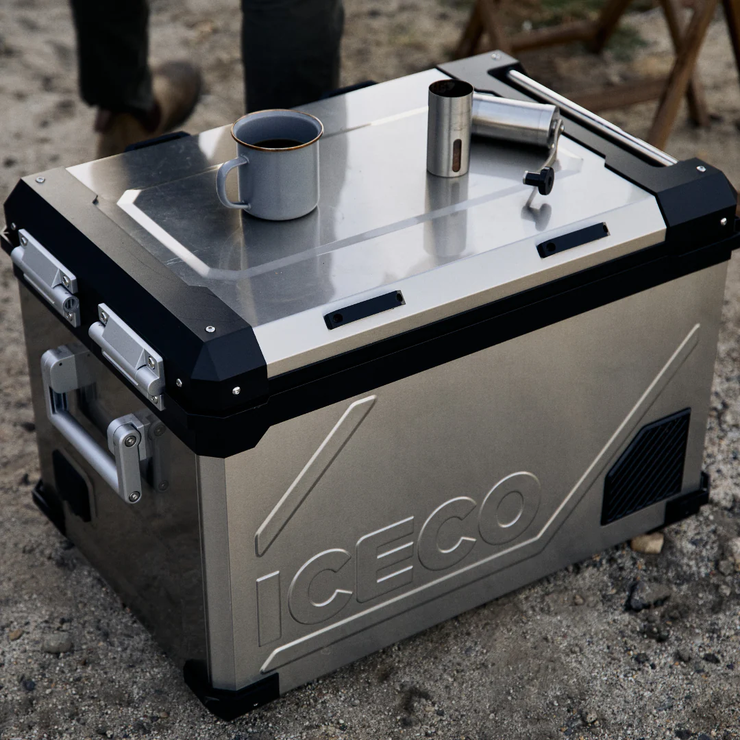 Refrigerateur/Congelateur ICECO 55L Double Compartiments - Argent - Image 15