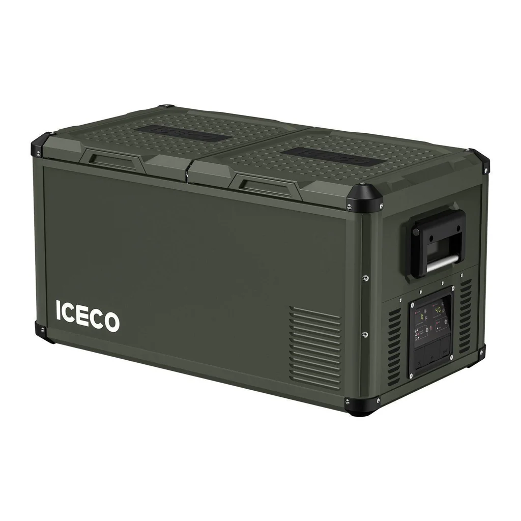 Refrigerateur/Congelateur ICECO 75L Double Compartiments - Vert