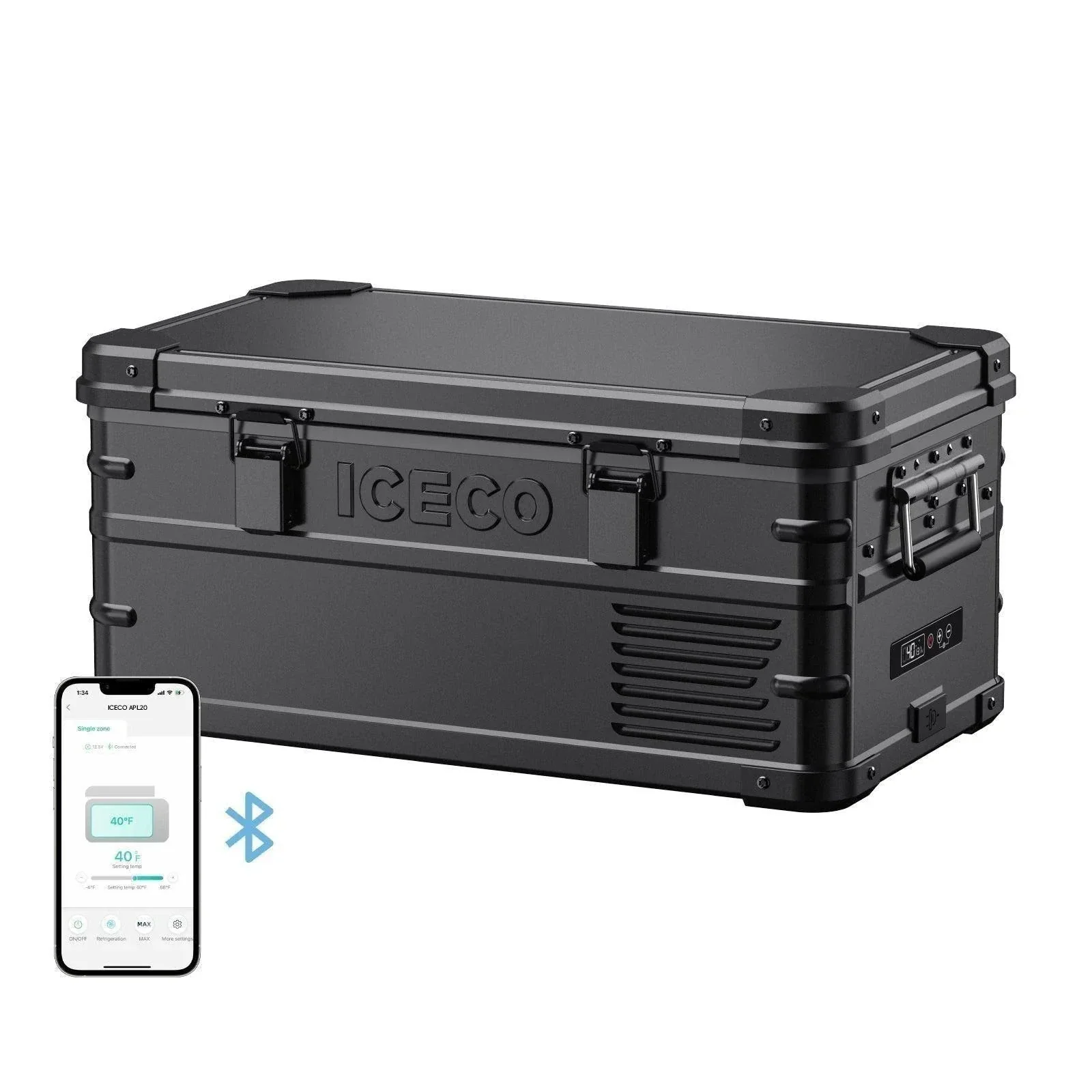 Réfrigérateur/Congélateur ICECO APL20 20L Black - Portable & Connecté