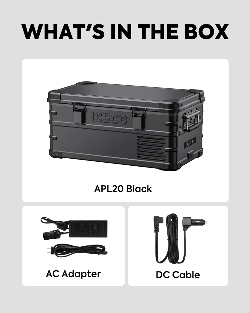 Réfrigérateur/Congélateur ICECO APL20 20L Black - Portable & Connecté - Image 12