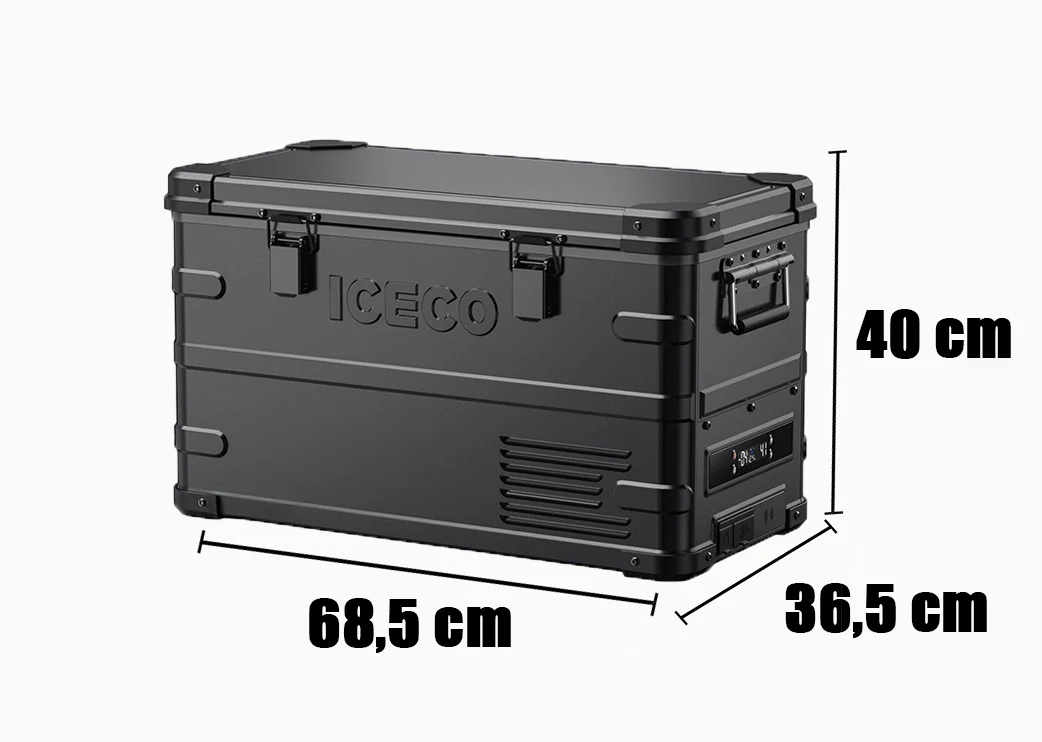 Refrigerateur/Congelateur ICECO APL35 35L Double Zone - Black - Image 3