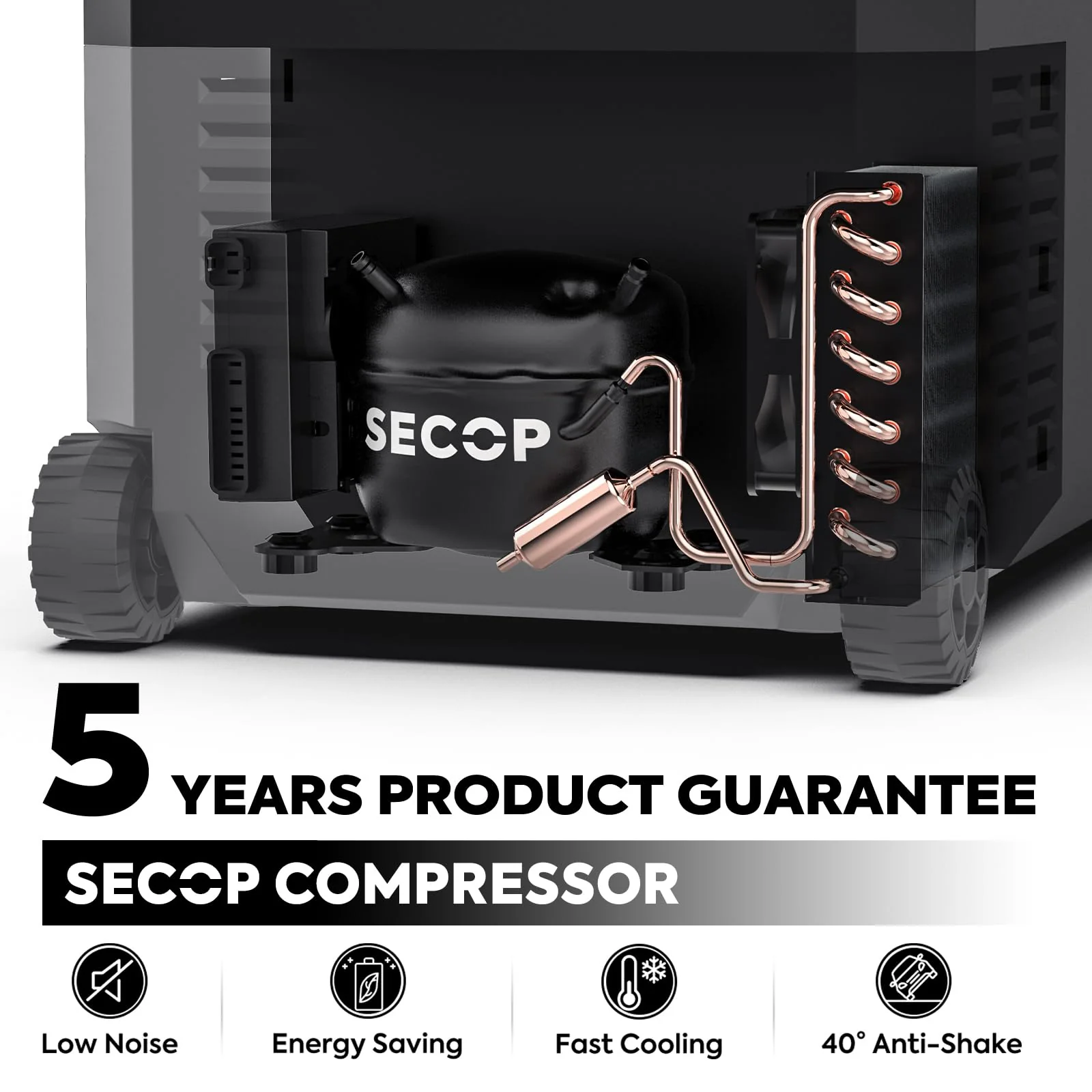 Réfrigérateur Congélateur ICECO JP40 PROS - SINGLE ZONE 40L - Image 9