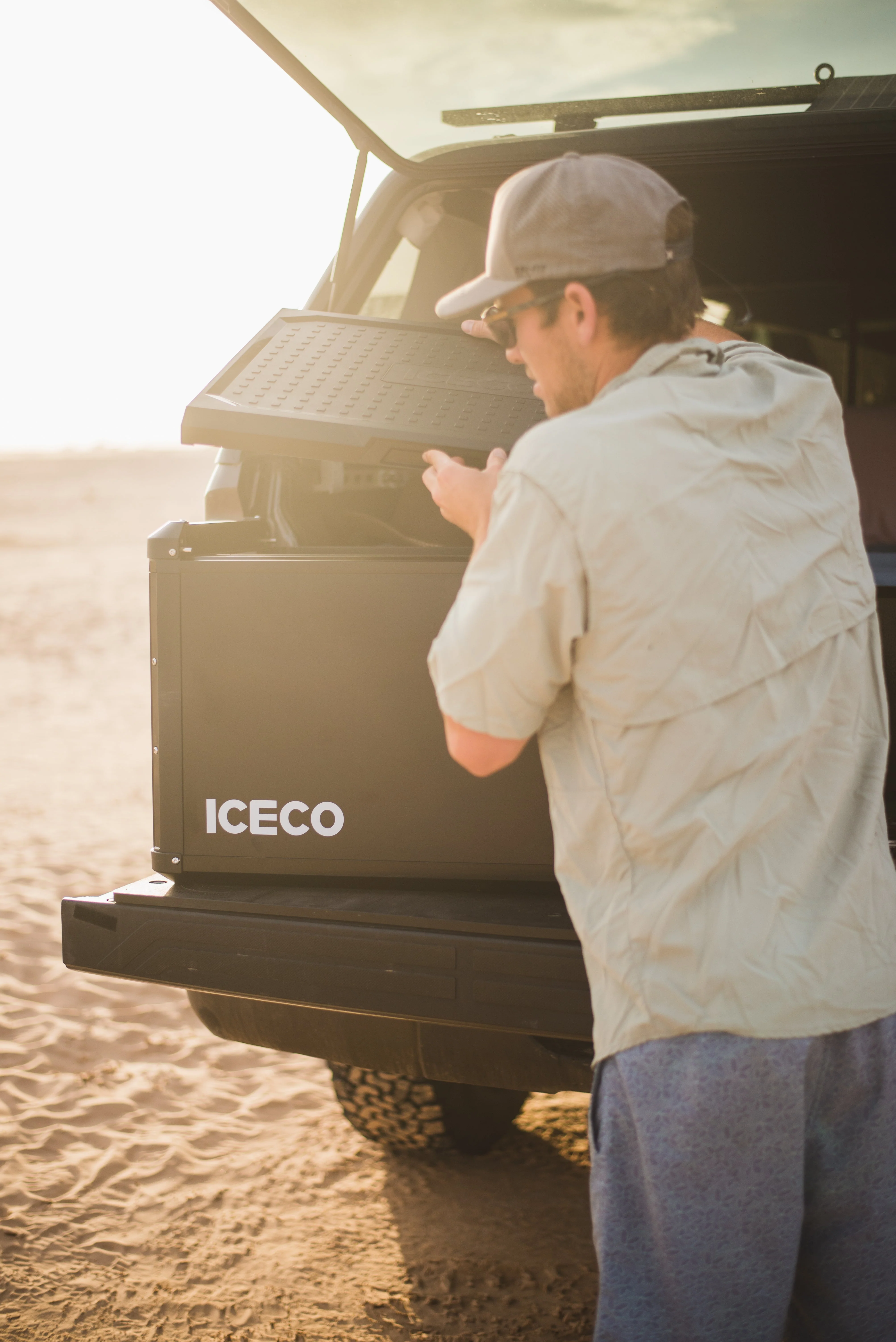 Réfrigérateur Congélateur ICECO VL60PROS 60L - Vert Olive - Image 10