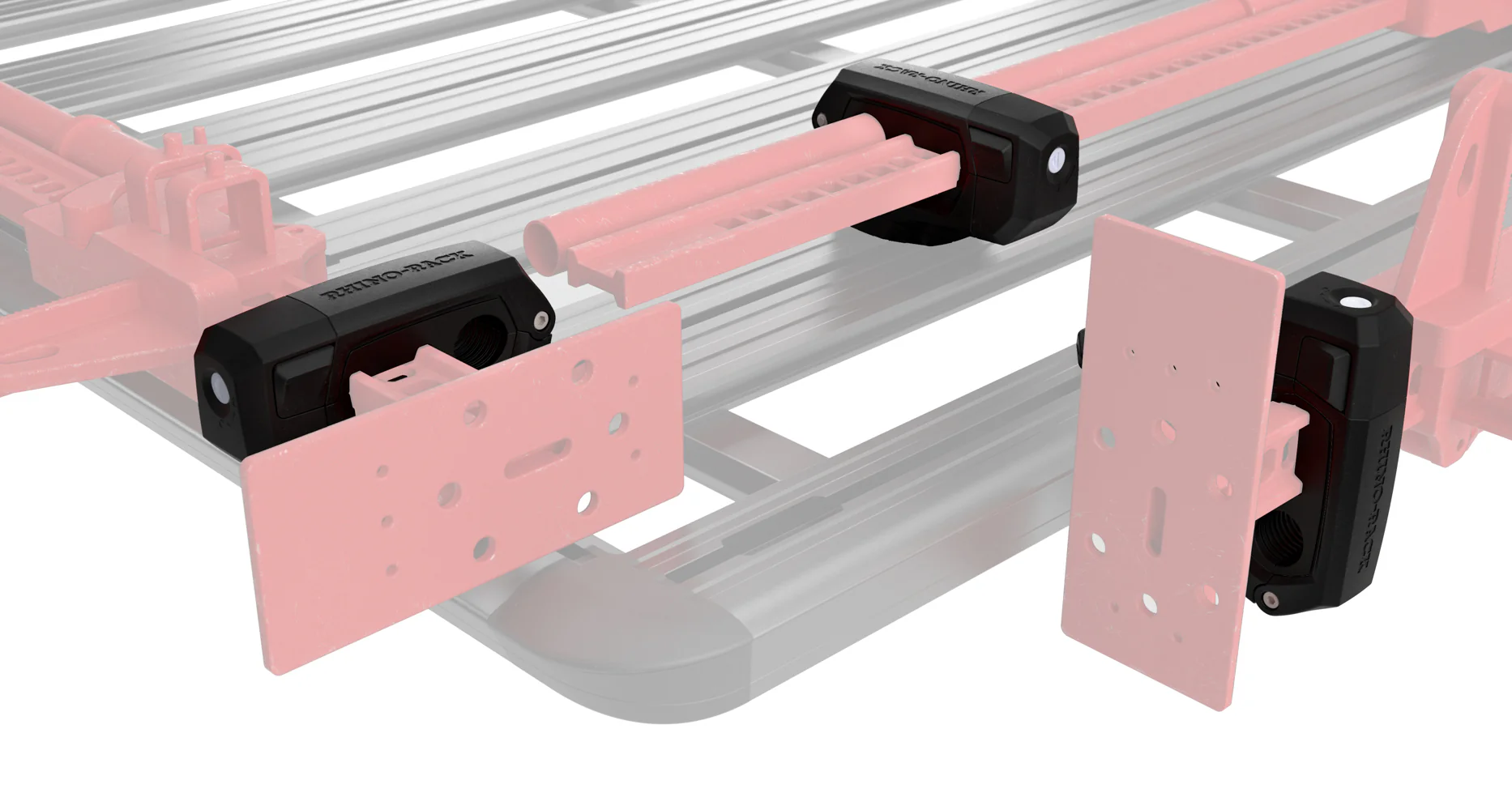 Supports STOW iT Large - Fixation Cric Hi-Lift 4x4 - RHINO-RACK - Image 6
