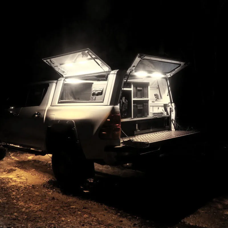 Set 2x Lumieres LED | Eclairage Interieur | Hardtop RSI Smartcap (avec Cables DIY) - Image 4
