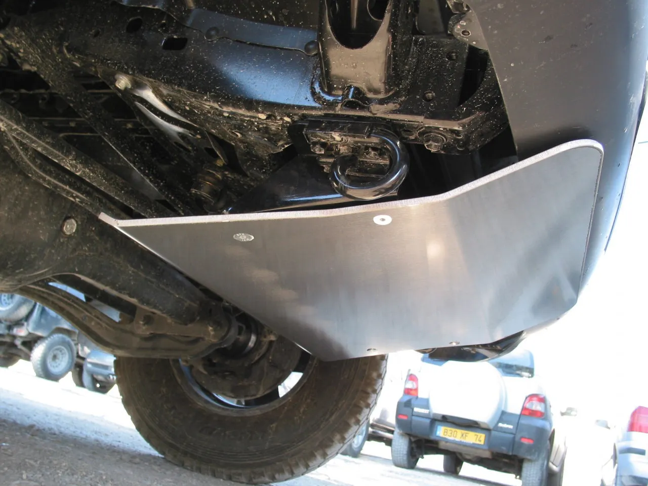 Ski de Protection Avant Aluminium 8mm - Toyota HZJ105 | N4-Offroad