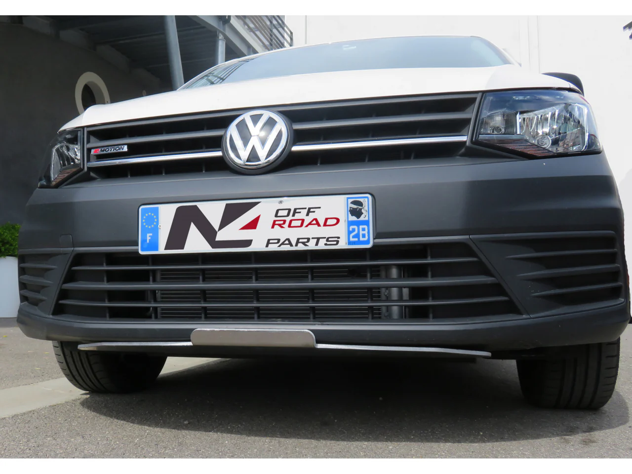 Ski de protection avant en aluminium de 6mm pour Volkswagen Caddy 4Motion 2015-2020 N4-Offroad - Image 3