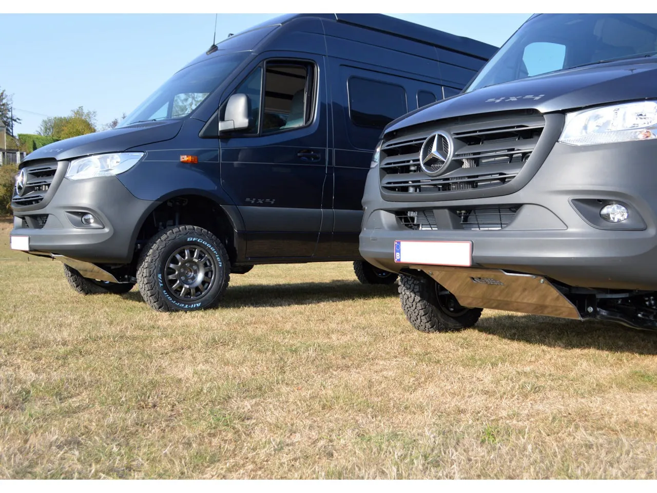 Ski de protection / Blindage avant N4 - Aluminium 8mm - Mercedes Sprinter 2006+ - Image 4