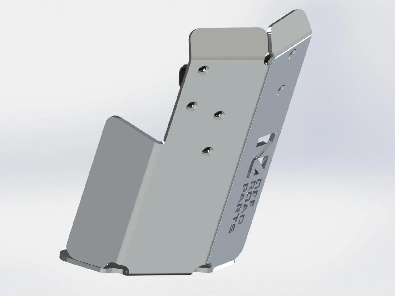 Ski de protection Boîte de Transfert - Aluminium 8mm - Mercedes Sprinter 2006-2022 - Image 4