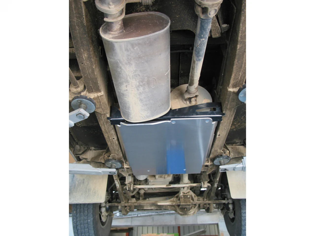 Ski de protection boîte de transfert en aluminium de 8mm Land Rover Defender 90 TD5 N4-Offroad - Image 5