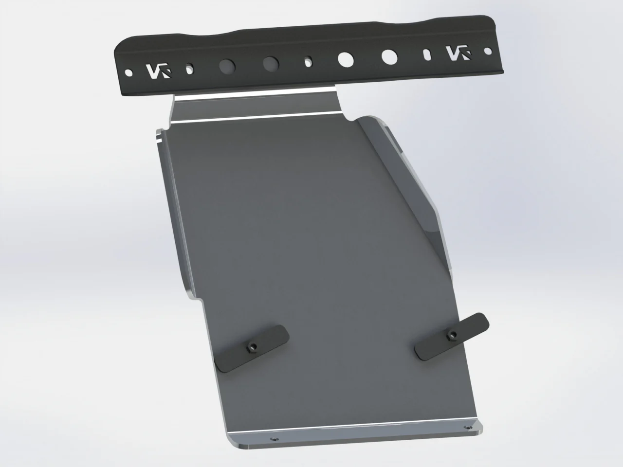 Ski de protection boîte de transfert en aluminium de 8mm pour Ford Ranger II et BT50 2006-2011 N4-Offroad - Image 2
