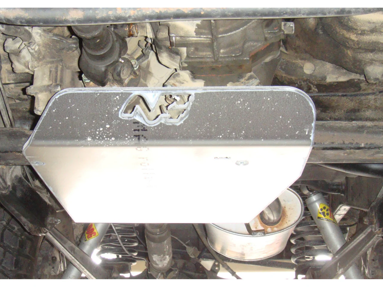 Ski de protection boîte de transfert en aluminium de 8mm pour Toyota LJ70 LJ73 KZJ70 KZJ73 N4-Offroad - Image 3
