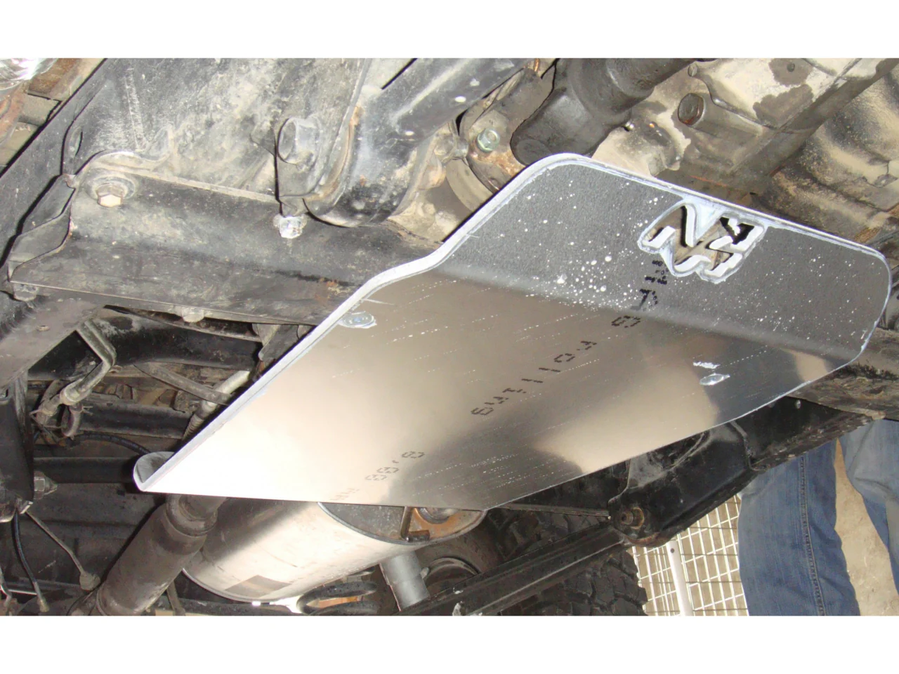 Ski de protection boîte de transfert en aluminium de 8mm pour Toyota LJ70 LJ73 KZJ70 KZJ73 N4-Offroad - Image 5