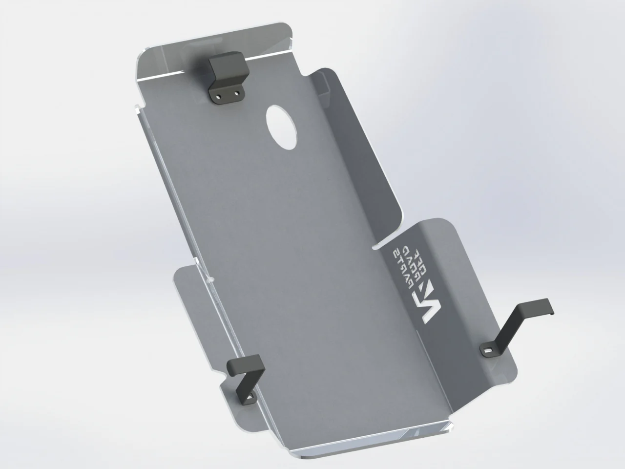 Ski de protection boîtes vitesses et transfert en aluminium de 8mm pour Iveco Massif 5 portes N4-Offroad - Image 2
