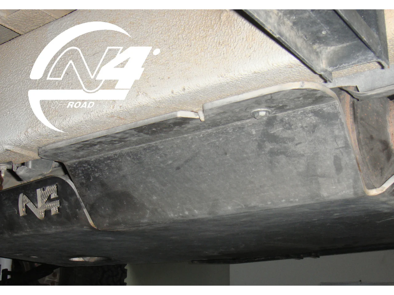 Ski de protection boîtes vitesses et transfert en aluminium de 8mm pour Iveco Massif 5 portes N4-Offroad - Image 3