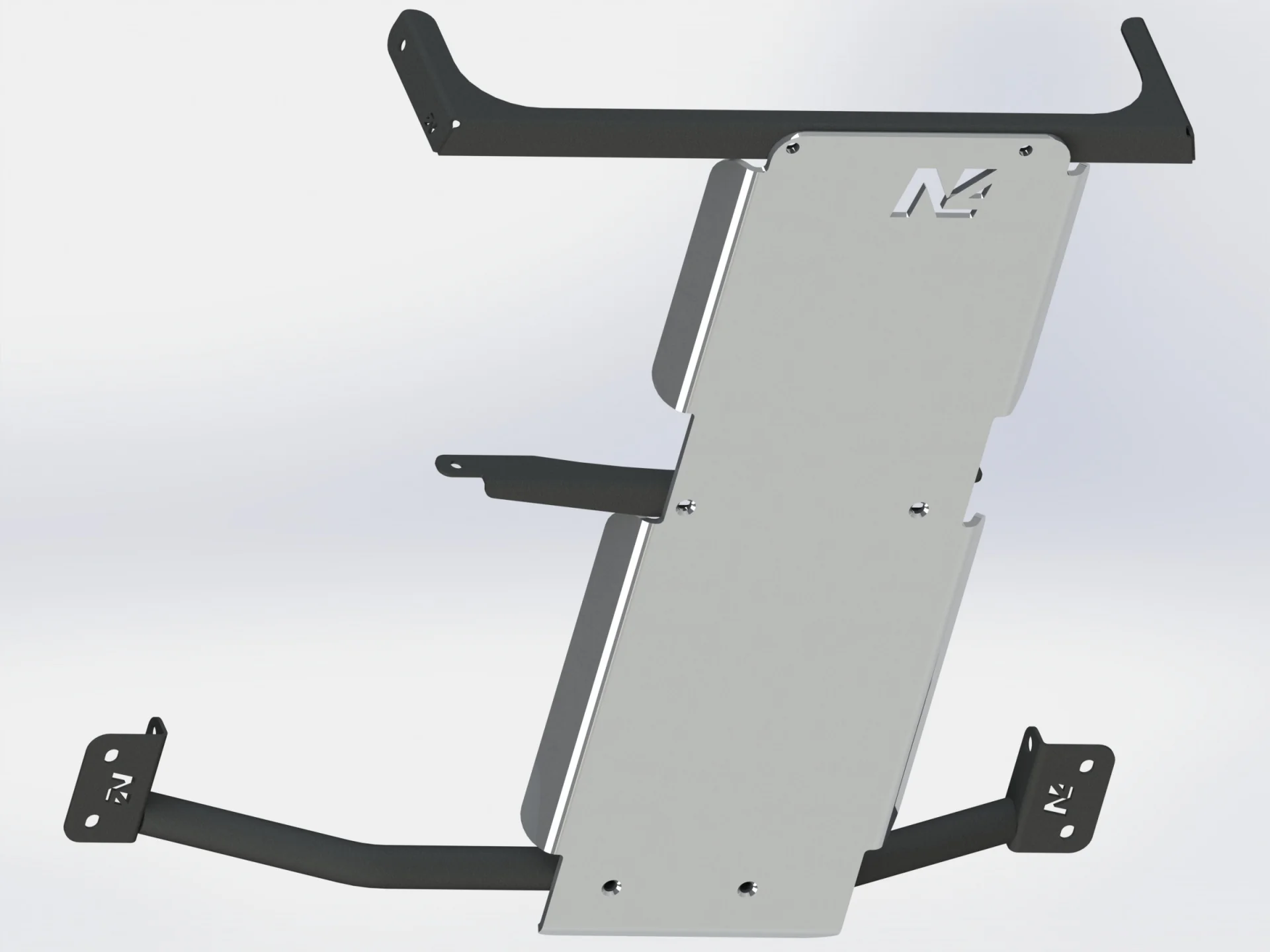 Ski de protection boîtes vitesses et transfert en aluminium de 8mm pour Toyota VZJ90 N4-Offroad