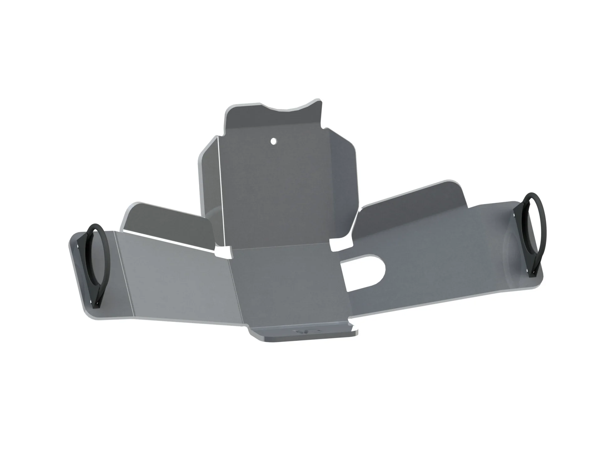 Ski de protection de nez de pont arrière en aluminium de 8mm pour Nissan Navara D23 après 2019 et Mercedes Classe X N4-Offroad - Image 2