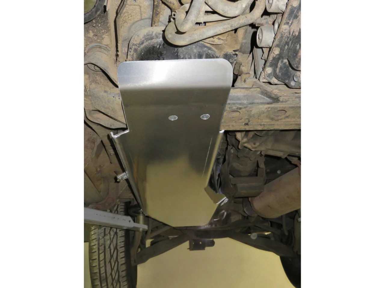 Ski de protection de réservoir et transmission en aluminium de 6mm pour Mitsubishi Pajero III et IV 5 portes N4-Offroad - Image 4