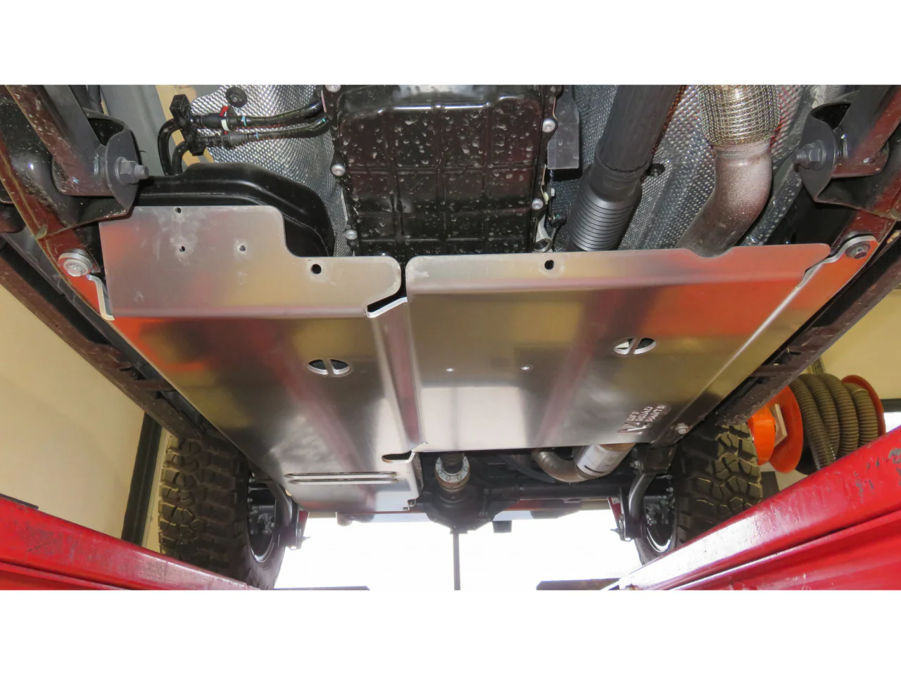 Ski de protection en aluminium de 8mm boîte de tranfert et réservoir pour Jeep Wrangler JL 2.0L Essence 3 portes N4-Offroad - Image 4