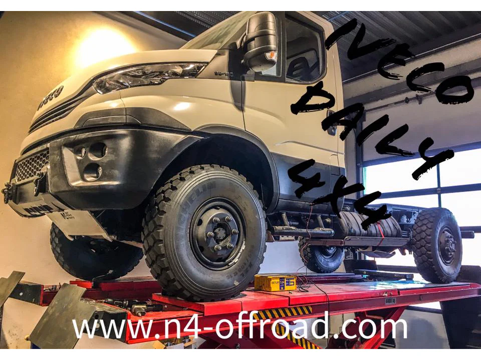 Ski de protection avant en aluminium de 10mm pour Iveco Daily 3 4x4 phase 2 après 2019 N4-Offroad - Image 3