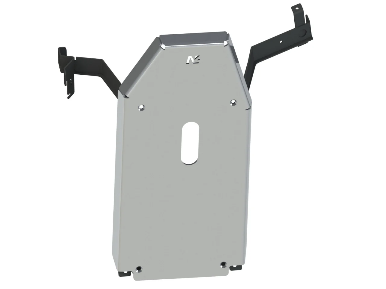 Ski de protection carter d'huile et boîte de vitesses en aluminium de 6mm pour Jeep Wrangler JL 2.0L Essence N4-Offroad