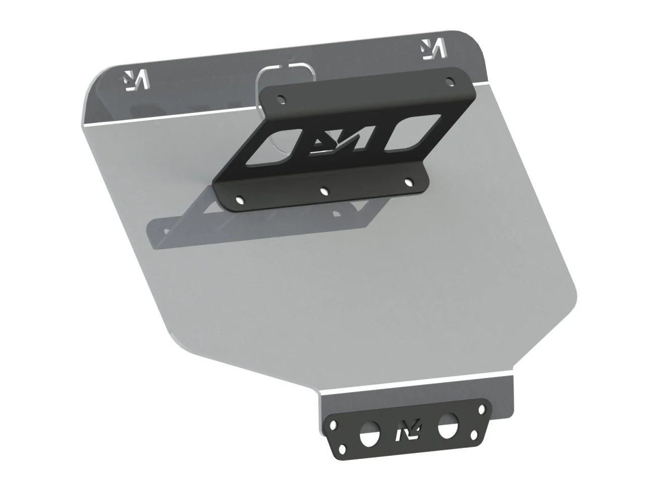 Ski protection pare chocs arrière aluminium 6mm Dacia Duster 4x4 2013-2021 sans AdBlue N4-Offroad - Image 2