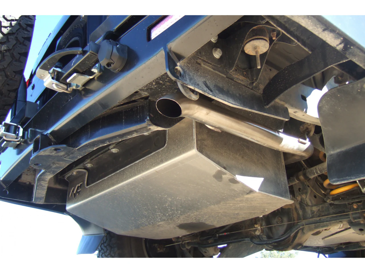 Ski de protection de réservoir supplémentaire en aluminium de 5mm pour Toyota HDJ100 N4-Offroad - Image 3
