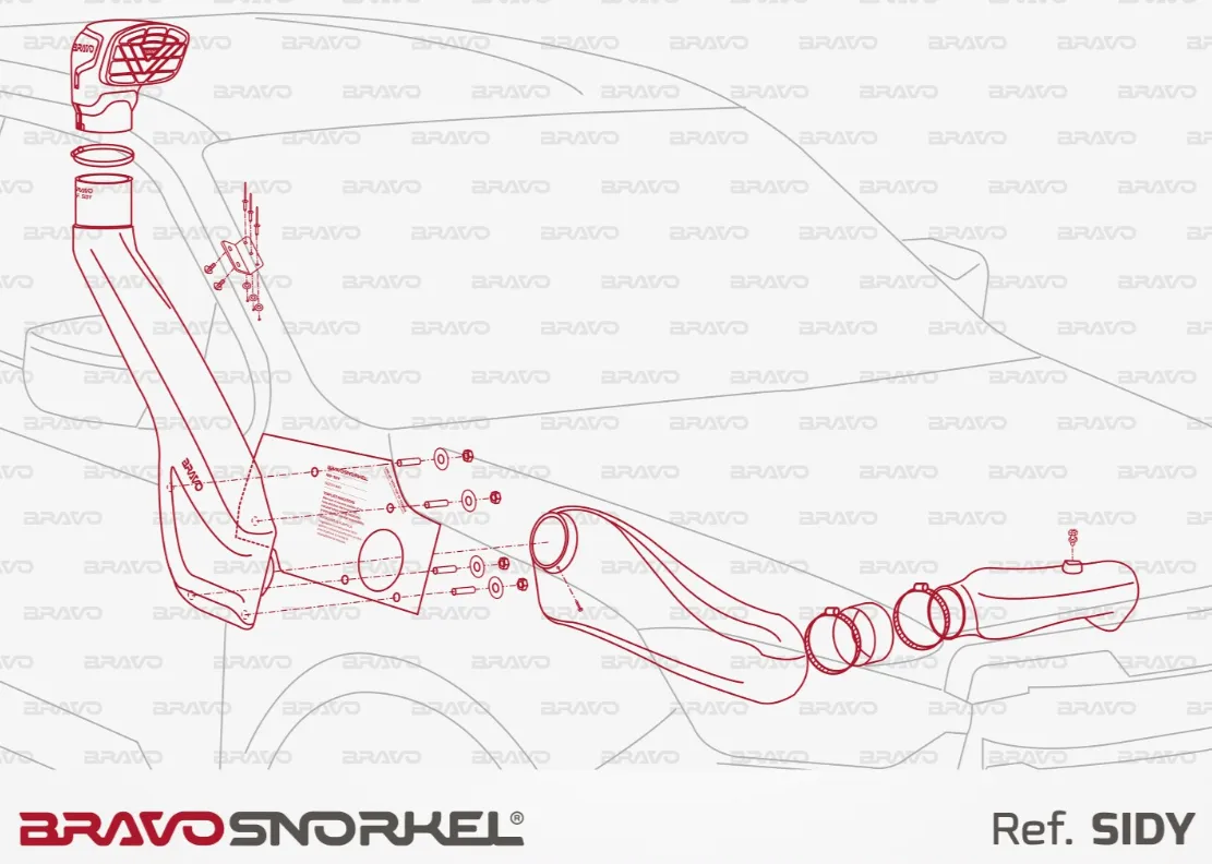 Snorkel Bravo 4x4 - Isuzu D-Max 2020+ - Image 3