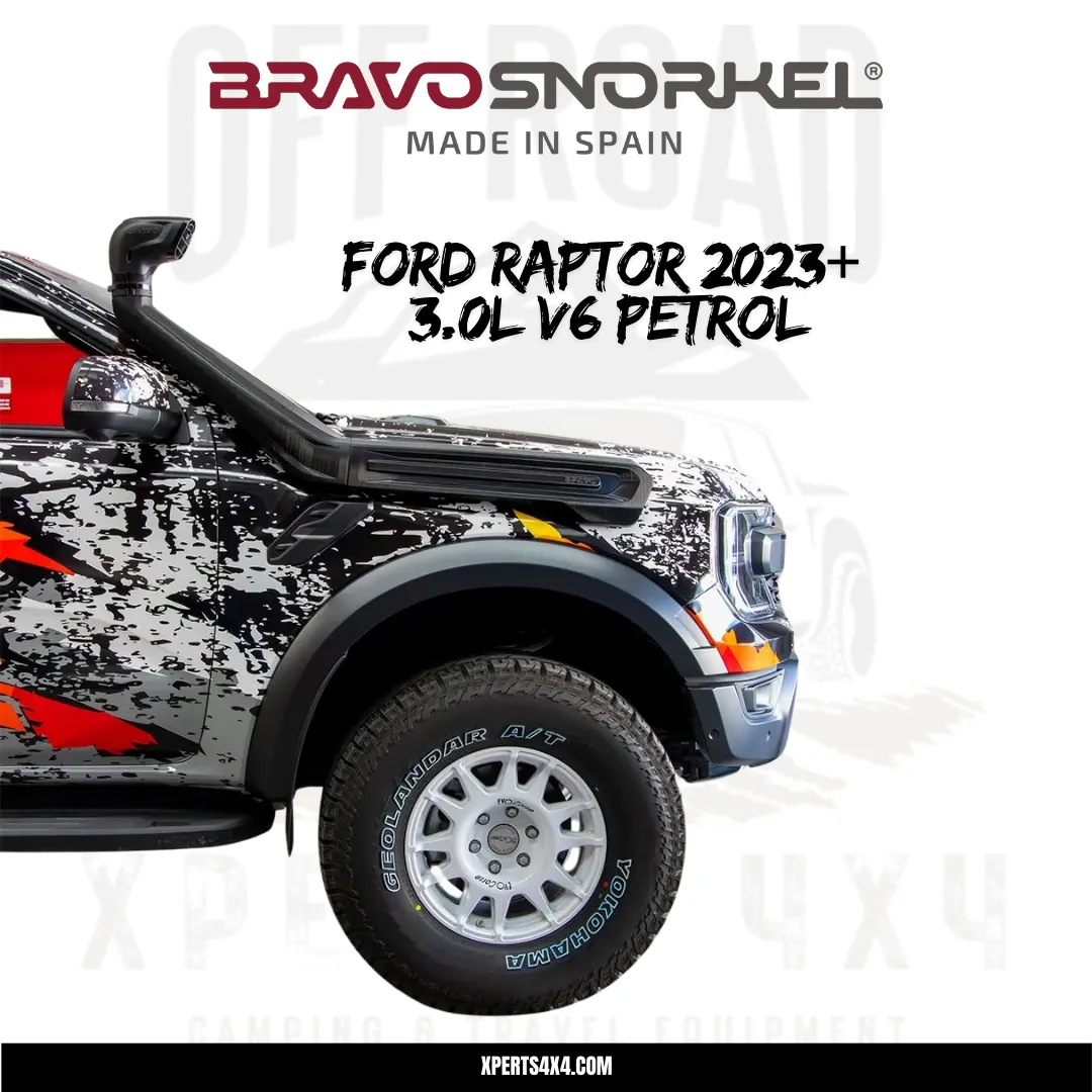 Snorkel Ford Ranger Raptor 2023 à Présent 3.0L PETROL - BRAVO SNORKEL - Image 3