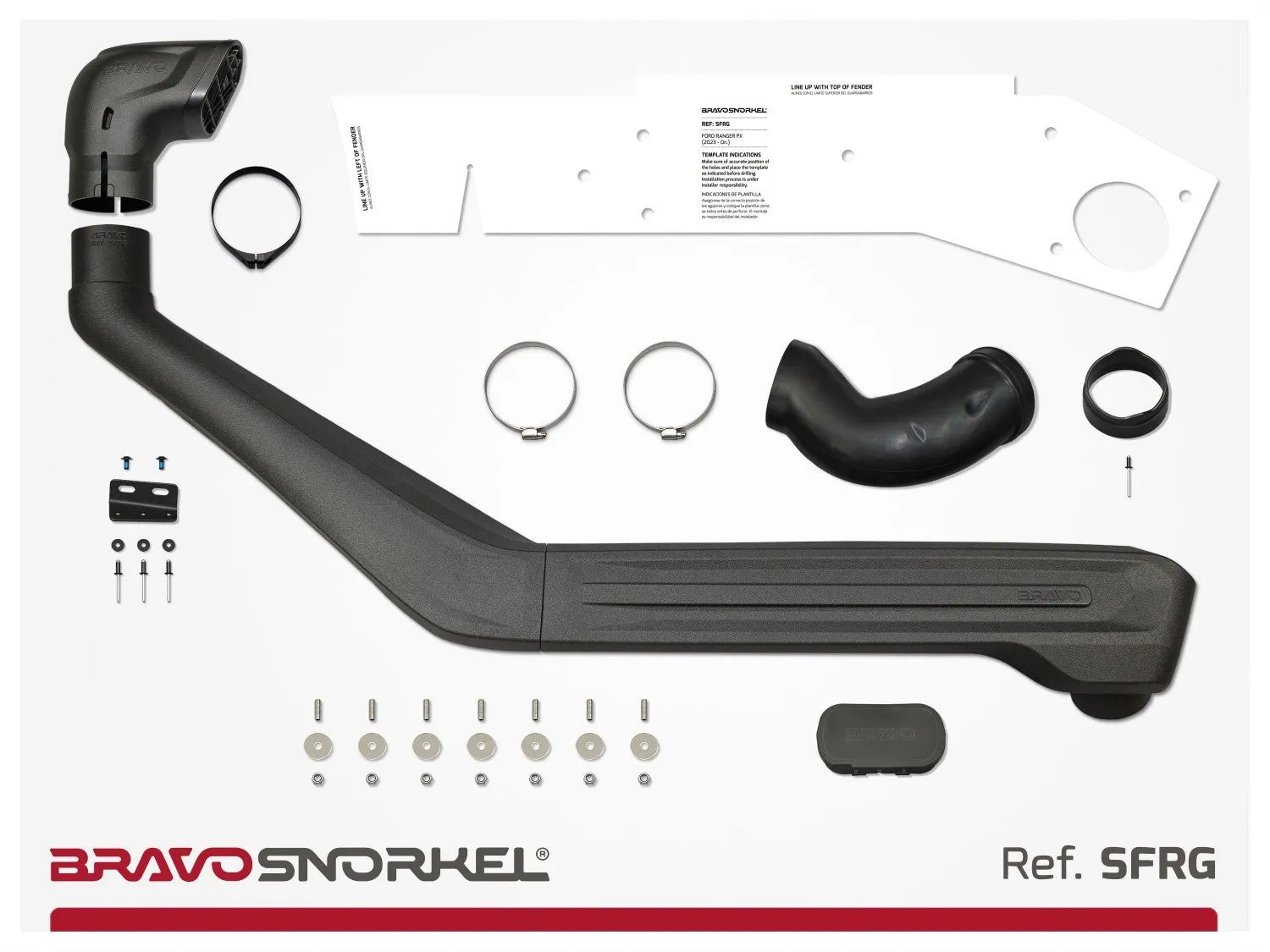 Snorkel Ford Ranger/Raptor 2023+ | BRAVO SNORKEL - Image 15