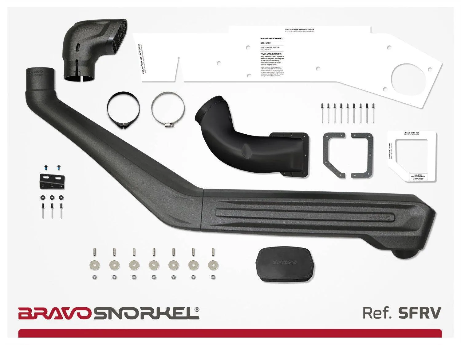 Snorkel Ford Ranger/Raptor 2023+ | BRAVO SNORKEL - Image 2